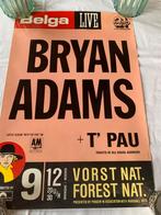 Affiche concert Bryan Adams support T’ Pau, Ophalen of Verzenden, Zo goed als nieuw