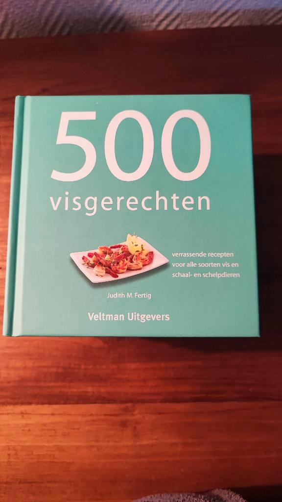 500 visgerechten, Boeken, Kookboeken, Zo goed als nieuw, Ophalen of Verzenden