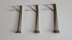 7011 Marklin HO - 3 x Aansluitmast voor brug/Elément prise d, Hobby en Vrije tijd, Modeltreinen | H0, Gebruikt, Marklin, Overige typen