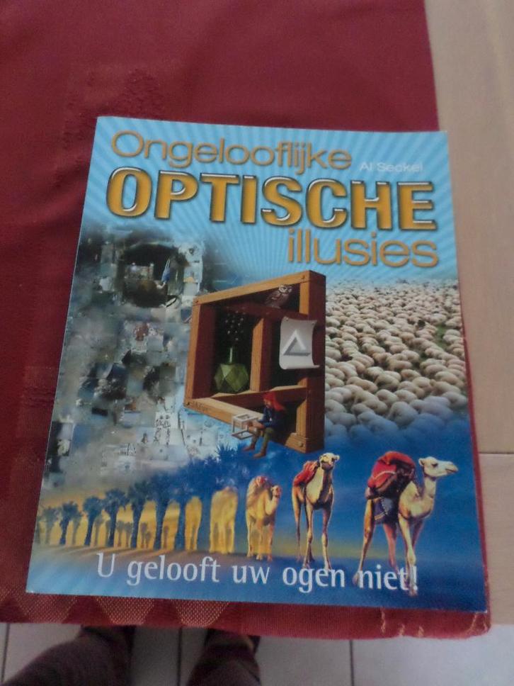 ongelooflijke optische illusies, Boeken, Wetenschap, Nieuw, Natuurwetenschap, Ophalen of Verzenden
