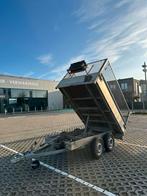 Remorque à benne basculante avec bandes de roulement, Envoi, Comme neuf