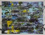 Anonieme Maker olieverf op doek "Abstracte Compositie", Ophalen
