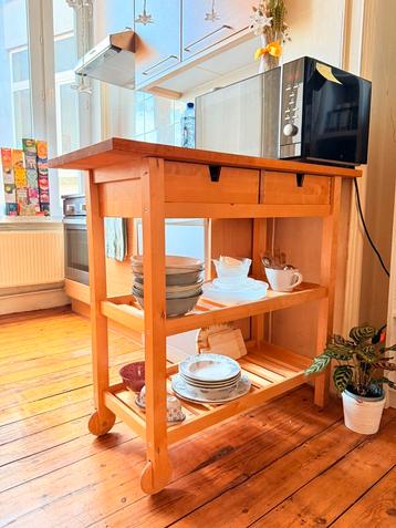 Dessert IKEA BEKVÄM en Bois – Bouleau Massif – Bon état  beschikbaar voor biedingen