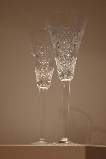 WATERFORD crystal champagne flutes - love edition (set of 2) beschikbaar voor biedingen