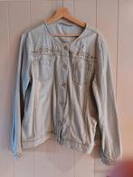 jeansvest monari m46, Maat 46/48 (XL) of groter, Nieuw, Ophalen of Verzenden, Blauw