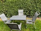 La Fuma kampeerstoelen + tafel, Caravans en Kamperen, Ophalen, Zo goed als nieuw, Campingmeubel-accessoire