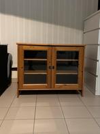 Meuble en bois avec portes vitrées – Parfait état, Avec porte(s), Comme neuf, Enlèvement, 50 à 100 cm