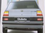 Alfa Giulietta Brochure, Verzenden