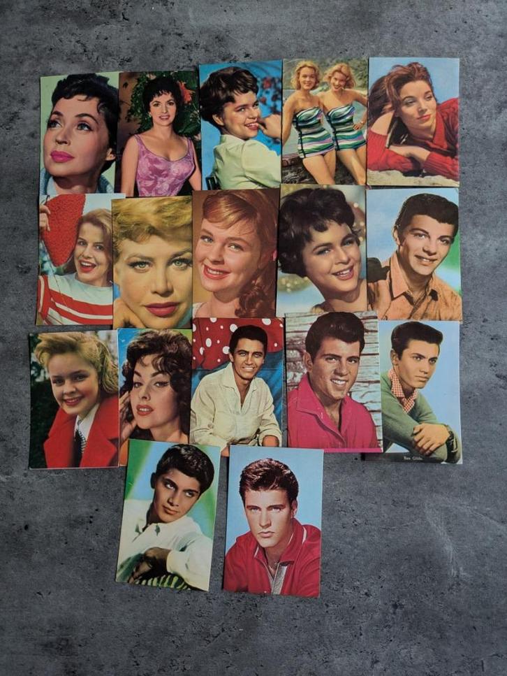 CARTES ILLUSTRÉES MAPLELEAF GUM ANNO 1960 ! 17x, Hobby & Loisirs créatifs, Autocollants & Images, Envoi