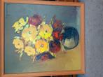 Schilderij met bloemen, Ophalen