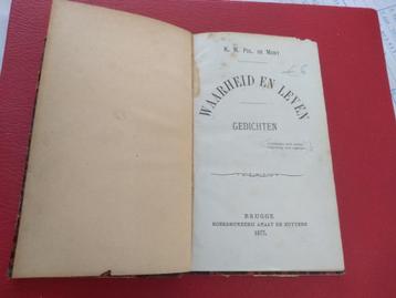 POL  DE  MONT  /  Oud  Gedichtenboek / zeldzaam beschikbaar voor biedingen