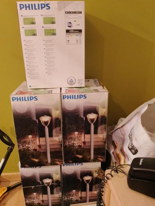 NOUVELLE lampe LED Philips, lanterne d'extérieur en aluminiu, Jardin & Terrasse, Éclairage extérieur, Neuf, Lampadaire, Aluminium