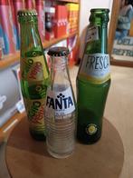 vintage flessen: Fanta, Fresca , Mello, Verzamelen, Ophalen, Gebruikt, Flesje(s), Overige merken
