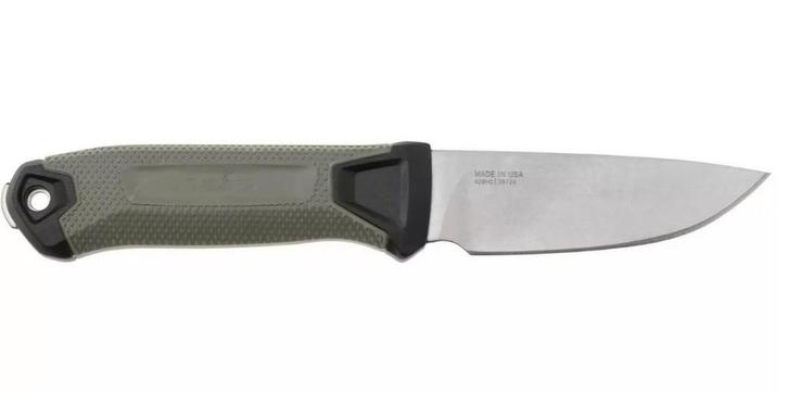 Gerber Strongarm Camp 1069260 Green, vaststaand mes, Caravans en Kamperen, Kampeergereedschap, Nieuw, Ophalen