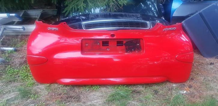 TOYOTA YGO ACHTERBUMPER BJ 2007, Auto-onderdelen, Carrosserie, Bumper, Achter, Gebruikt, Ophalen of Verzenden