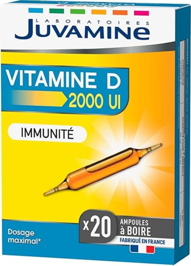 JUVAMINE Immuniteit Vitamine D 2000 IE GRATIS LEVERING, Verzenden, Nieuw, Overige typen