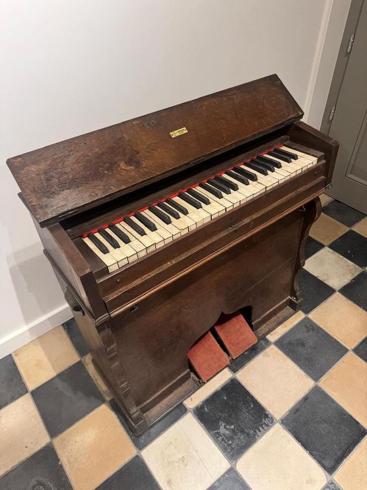 Harmonium A. Morhange Paris, Musique & Instruments, Pianos, Utilisé, Autres types, Brun, Enlèvement