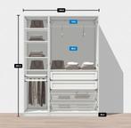 Armoire IKEA Pax (blanc), Comme neuf, 50 à 100 cm, Avec tiroir(s), Autres essences de bois