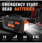 Jumpstart / starthulp. Powerbank en compressor in 1, Ophalen of Verzenden, Nieuw