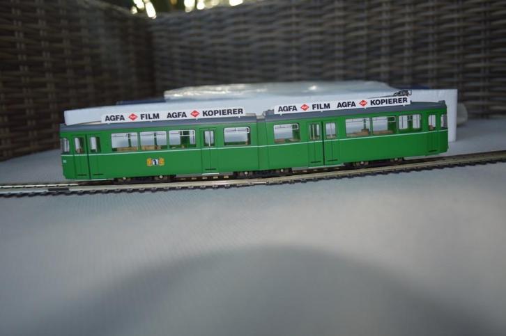 LIMA: Strassenbahn BASEL :nieuw in okt, Hobby en Vrije tijd, Modeltreinen | H0, Nieuw, Treinset, Gelijkstroom, Lima, Analoog, Ophalen of Verzenden