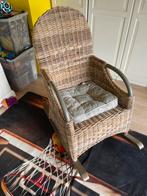Rieten schommelstoel, Ophalen, Gebruikt, Riet of Rotan