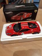 Ferrari 458 Challenge 1/18 Hotwheels Elite, Hobby en Vrije tijd, Ophalen of Verzenden, Zo goed als nieuw, Anson