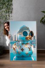 Uniek XXL Glasschilderij | Louis Vuitton Duckling - 6 sizes, Huis en Inrichting, Oorspronkelijke maker, Verzenden, Nieuw, 125 cm of meer