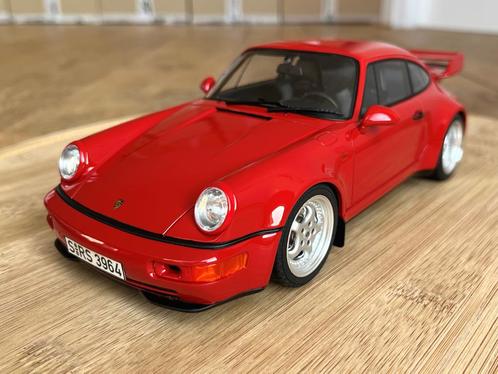 Porsche 911 964 RS 3.8, rood, 1:18, GT Spirit nieuwstaat ovp, Hobby & Loisirs créatifs, Voitures miniatures | 1:18, Neuf, Voiture