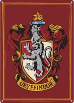 Harry Potter Griffondor metal sign, Ophalen of Verzenden, Nieuw