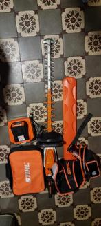 Stihl HSA94R heggenschaar + AP300S batterij + AL301, Tuin en Terras, Heggenscharen, Ophalen, Zo goed als nieuw, Accu, STIHL