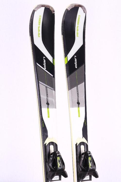 152 cm ski's ELAN AMPHIBIO WAVEFLEX 12, woodcore, laminated, Sport en Fitness, Skiën en Langlaufen, Gebruikt, Ski's, Ski, Overige merken