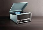 Philips OTT2000 - Platenspeler+Radio/CD-speler - Mintgroen, Audio, Tv en Foto, Platenspelers, Ophalen, Gebruikt, Platenspeler