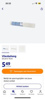 Vliesbehang, Ophalen, Nieuw