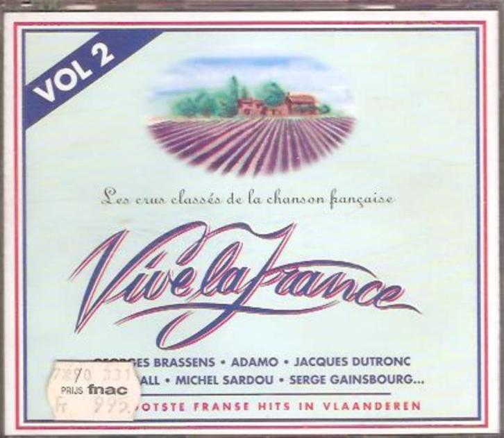 Vive la France (Vol 2), Cd's en Dvd's, Cd's | Verzamelalbums, Gebruikt, Overige genres, Ophalen of Verzenden
