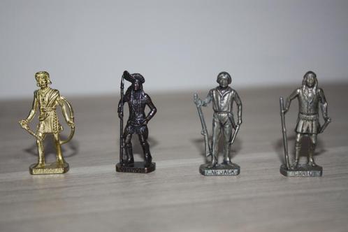 Metal kinder figuren Berümte indianer-Häuptlinge II(2,3,4,5), Verzamelen, Verrassingseieren, Gebruikt, Overige typen, Ophalen of Verzenden