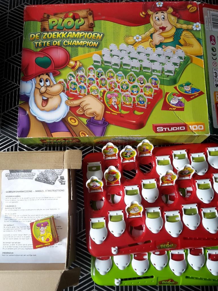 Nieuw spel Plop De Zoekkampioen, Studio 100, 2 spelers, Hobby en Vrije tijd, Gezelschapsspellen | Bordspellen, Zo goed als nieuw