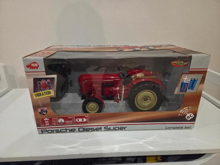 Dickie Toys Porsche Diesel Super, Hobby en Vrije tijd, Modelbouw | Auto's en Voertuigen, Ophalen