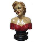 Buste Marilyn Monroe 59 cm - marilyn monroe beeld