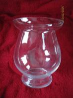 vaas voor stompkaars, Enlèvement, Comme neuf, Verre, Moins de 50 cm