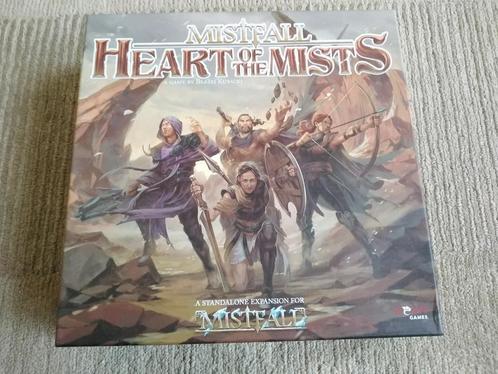 Kickstarter Mistfall +exp Hearts of the Mists, Hobby en Vrije tijd, Gezelschapsspellen | Bordspellen, Zo goed als nieuw, Ophalen of Verzenden