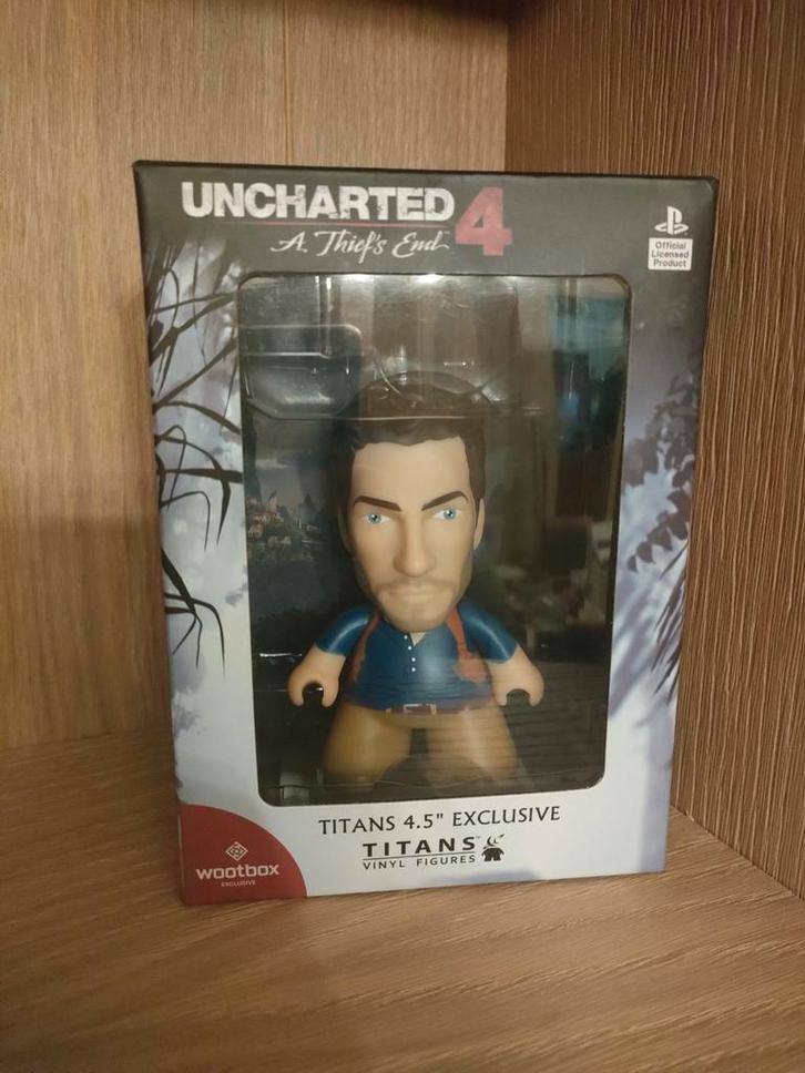Figurine vynile exclusive Nathan Drake "Uncharted 4", Collections, Jouets miniatures, Comme neuf, Enlèvement ou Envoi