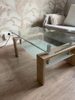 Table basse en verre pour salon, Maison & Meubles, Tables | Tables de salon, Enlèvement ou Envoi, Utilisé, Verre