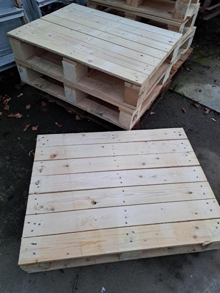 vlonder pallets, Tuin en Terras, Terrasdelen en Vlonders, Zo goed als nieuw, Hout, Ophalen