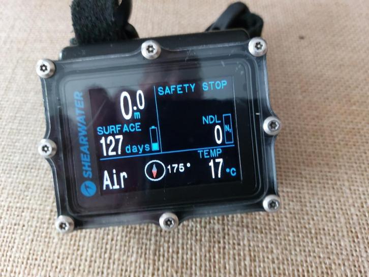 Duikcomputer Shearwater Petrel 2, Watersport en Boten, Duiken, Gebruikt, Duikcomputer, Ophalen
