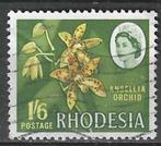 Zuid-Rhodesie 1966 - Yvert 138 - Orcideeen (ST), Postzegels en Munten, Postzegels | Afrika, Overige landen, Verzenden, Gestempeld