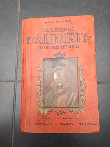 ILLUSTRÉ PAR HERGÉ LA LEGENDE D'ALBERT 1ER ROI DES BELGES, Enlèvement ou Envoi, Utilisé