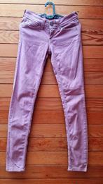 Levis Demi Curve Low Rise Skinny lila-roze jeans, Gedragen, Ophalen of Verzenden, W27 (confectie 34) of kleiner, Levis