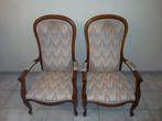 2 ZEER MOOIE LOUNGESTOELEN IN UITSTEKENDE STAAT, Ophalen, Zo goed als nieuw, Hout