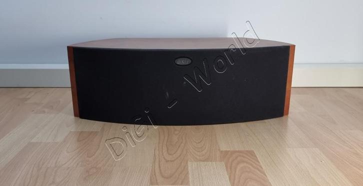 Kef IQ60C centerspeaker in de kleur kersenhout, Audio, Tv en Foto, Luidsprekerboxen, Zo goed als nieuw, Center speaker, 120 watt of meer