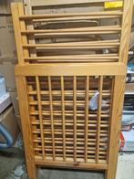 Houten babybedje, Ophalen, Gebruikt